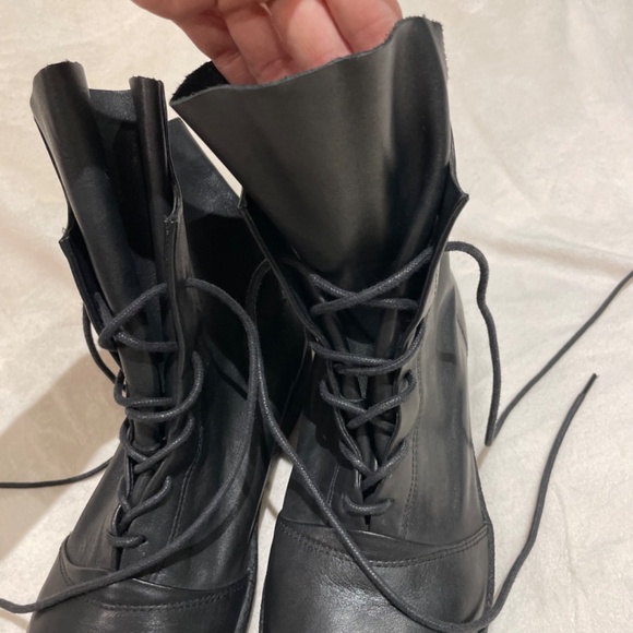 Shellys London Leather Ankle Boots - Picture 10 of 14